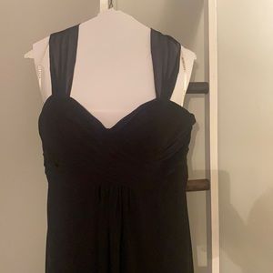 Black Bari Jay Bridesmaid Dress - style 1508